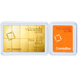 Lingotin 1 OZ Or Combibar