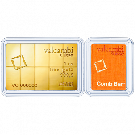 Lingotin 1 OZ Or Combibar