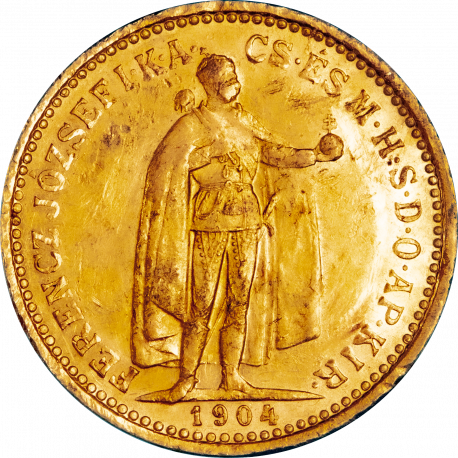 10 corona Franz Joseph 1904
