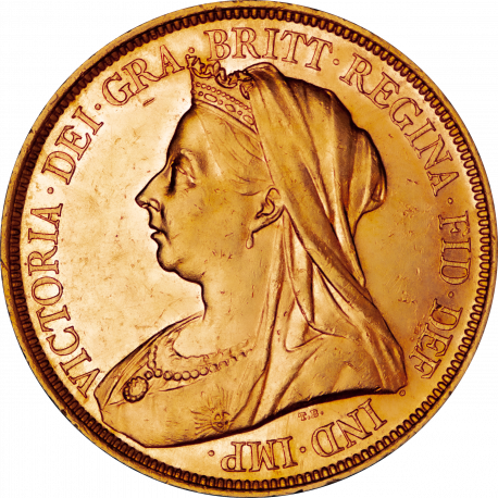 5 souverain Edouard VII 1902