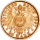 Royaume de Prusse 20 Mark Wilhelm II 1901 Berlin