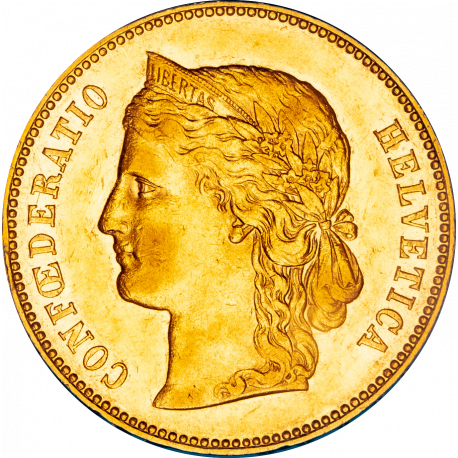 Suisse - 20 Francs Helvetia 1892 n°3
