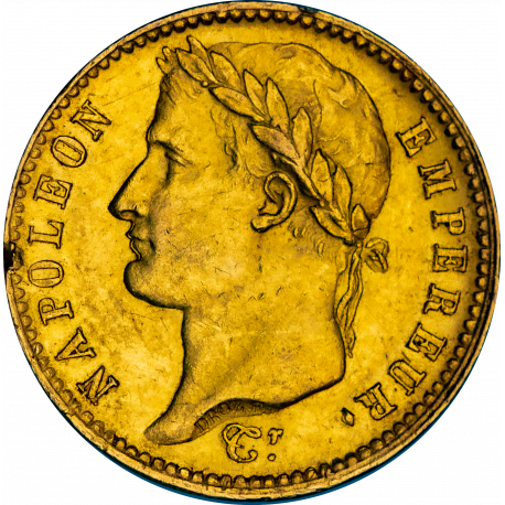Premier Empire - 20 francs Napoléon Bonaparte - 1813 A